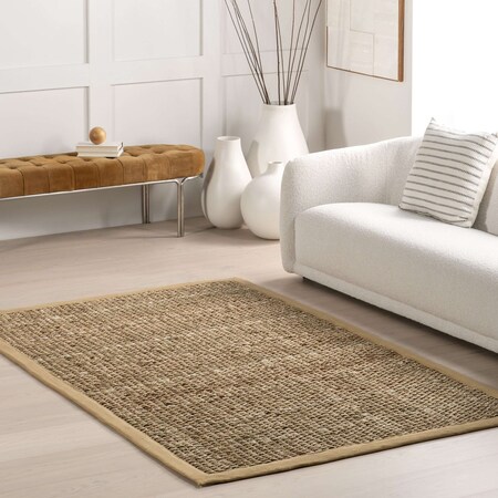 Nuloom Aubrielle Classic Seagrass Area Rug 5ft x 8ft GRSG04A-508